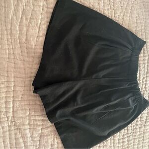 High Waist Black Women's Shorts